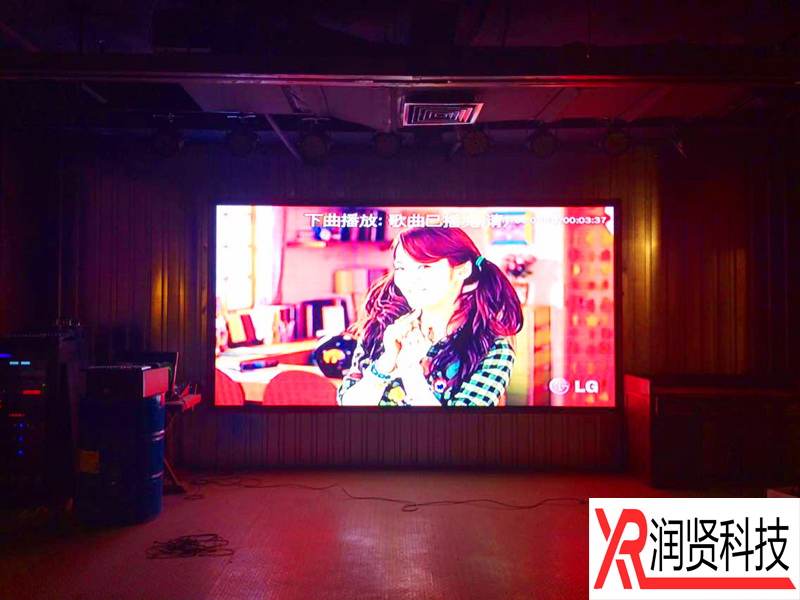 北京市顺义区菲林时尚酒店室内高清全彩LED显示屏